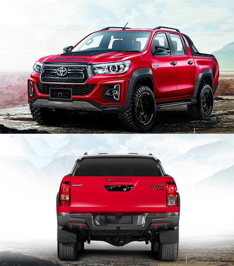 BODY LIP TOYOTA HILUX 2019 MẪU VAZOOMA-X